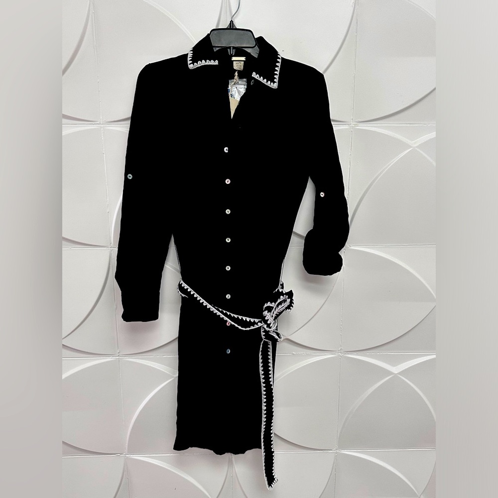 Magaschoni line black dress , size XS ( can fit Small)